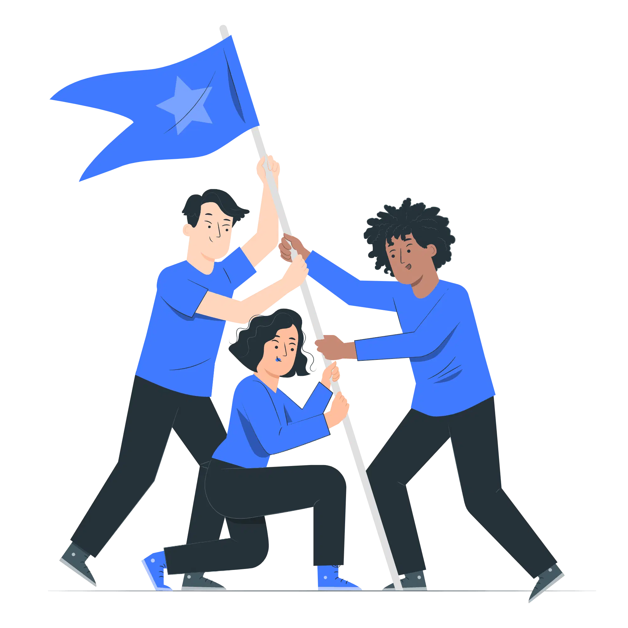 Team goals illustration