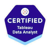 Certified Tableau Data Analyst