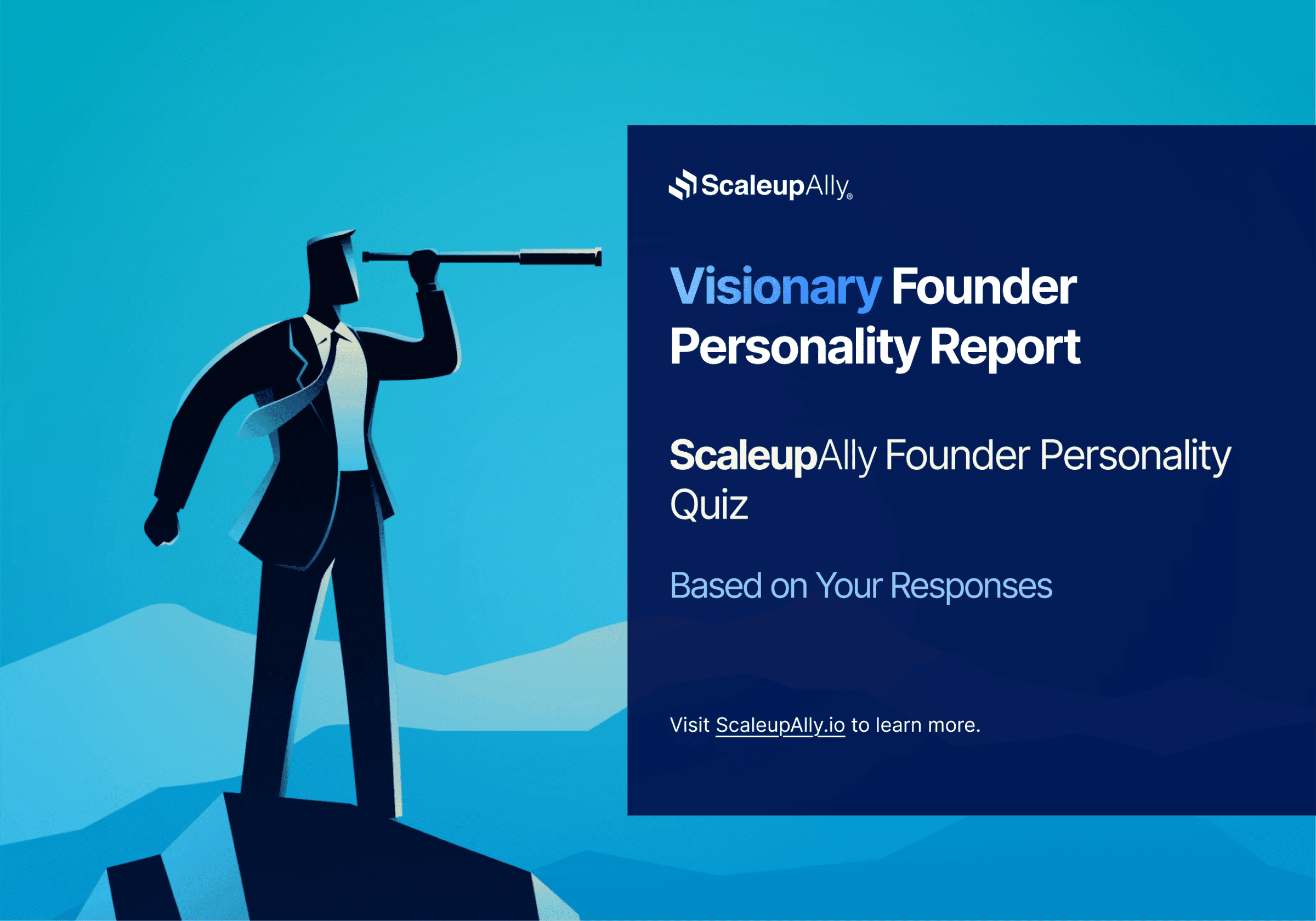 Visionary Founder Personality Report preview