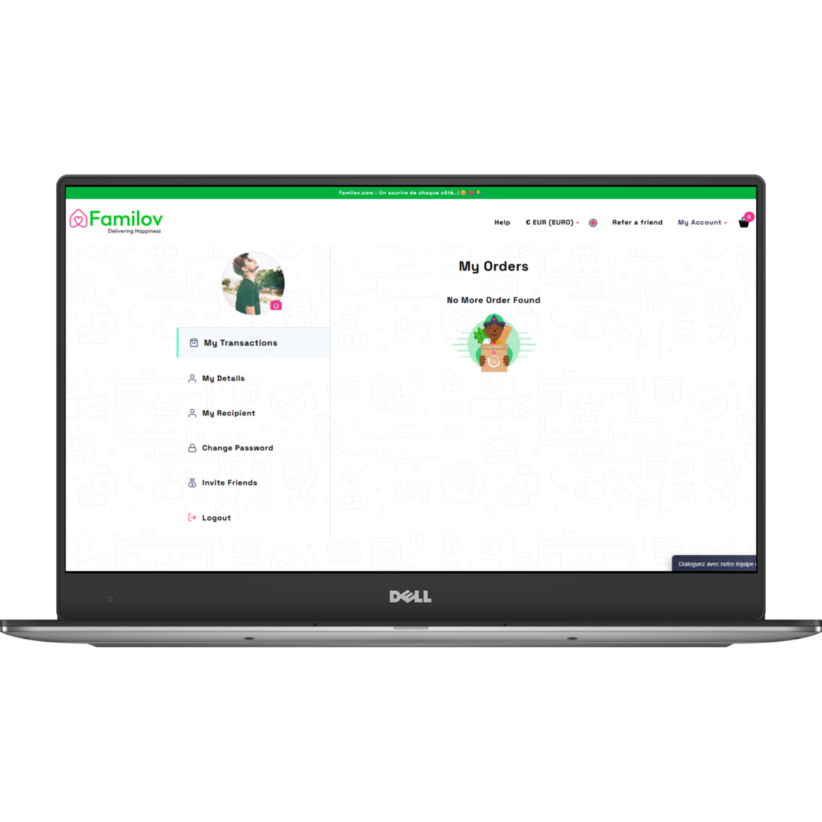 Upload Profile-front
