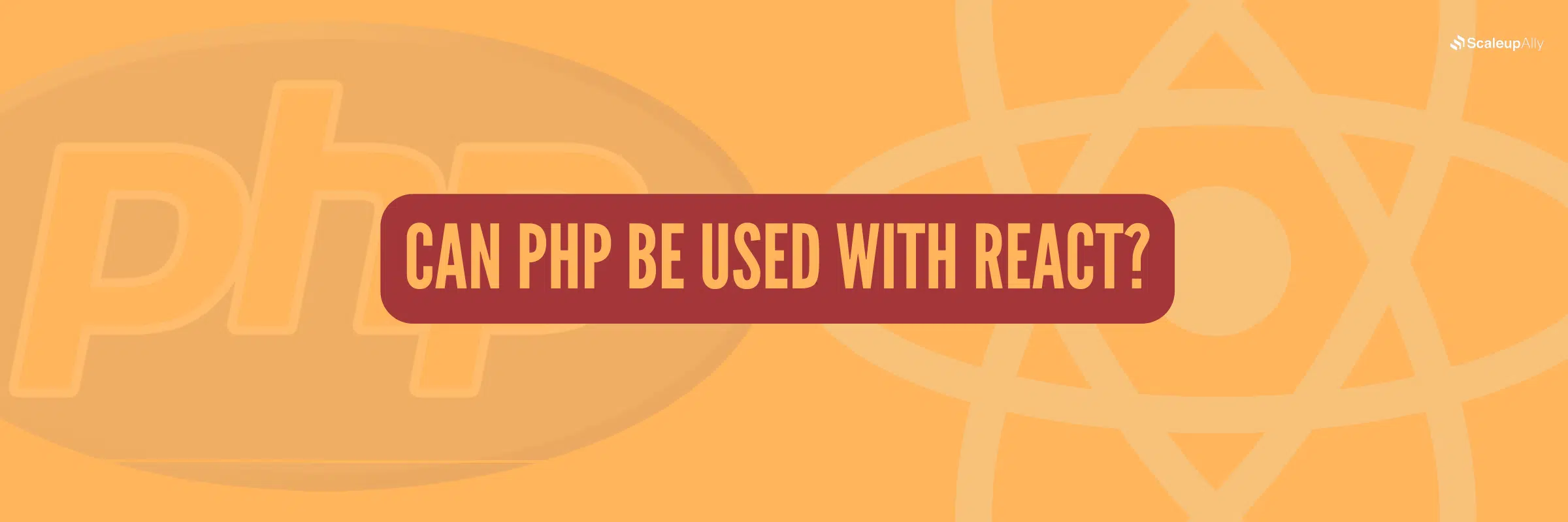 Can PHP be used with React?