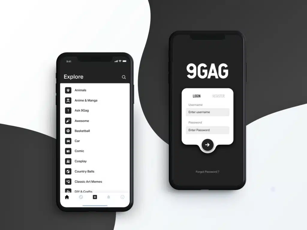 9GAG php website examples