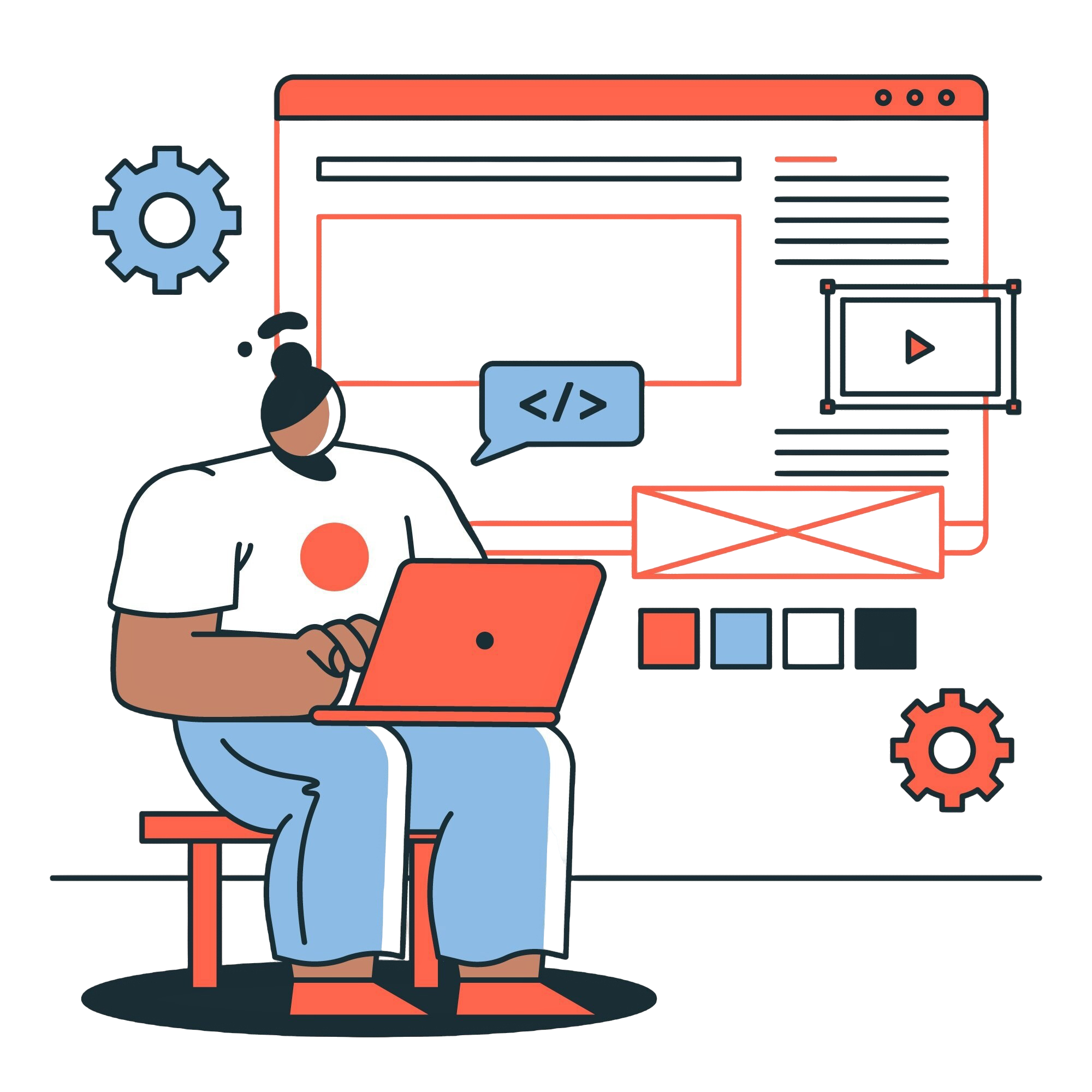 Factors Affecting Development Time of E-Commerce Websites Before we delve into the specific timeframes, let's take a look at the various factors that can affect the development time of e-commerce websites: Project Scope and Complexity: The complexity and scale of your e-commerce website play a significant role in determining the time needed for development. A simple online store with a handful of products will naturally take less time than a complex marketplace with multiple vendors and intricate features. Platform Selection: The choice of e-commerce platform can impact development time. Popular platforms like Shopify, WooCommerce, and Magento offer pre-built solutions that can expedite the process, while custom platforms or heavily customized solutions may require more time. Customization and Design: The level of customization and design intricacy you desire can extend the development timeline. A basic template-based design can be set up relatively quickly, whereas a unique, highly customized design will take longer. Product Catalog Size: The number of products you plan to sell on your e-commerce website affects the time required for data entry, product descriptions, and image uploads. A small catalogue will naturally take less time than a large one. Integration Needs: Integrating third-party services, such as payment gateways, shipping providers, and inventory management systems, can add to the development timeline. The complexity of these integrations and the availability of APIs also impact the process. Content Creation: Content, including product descriptions, images, and marketing materials, can be a time-consuming aspect of e-commerce website development. Creating engaging and informative content is essential for the success of your online store. Testing and Quality Assurance: Rigorous testing and quality assurance are crucial to ensure your e-commerce website functions flawlessly. Testing for usability, security, and compatibility with various devices and browsers is a time-consuming but necessary step. Legal and Compliance Requirements: Complying with legal requirements, such as GDPR, accessibility standards, and industry-specific regulations, may add extra time to your project. Project Team and Resources: The availability and expertise of your development team can significantly affect the timeline. A well-organized team with the right skill set will be more efficient in delivering the project. Project Management: Effective project management can streamline the development process. Having a clear plan, deadlines, and regular communication with your development team can help keep the project on track. Now that we have an understanding of the factors that influence development time, let's move on to the specific timeframes for building different types of e-commerce websites. How Long Does It Take to Build an E-commerce Website?  The time required to build an e-commerce website can vary depending on the complexity of the project. Here are some general timeframes for different types of e-commerce websites: Basic E-commerce Website A basic e-commerce website typically includes essential features such as product listings, shopping cart, payment processing, and user authentication. With the help of template-based e-commerce web builders like Shopify or WooCommerce, you can set up a basic online store in a matter of days. However, if you opt for custom development, it may take around 3 to 5 months to complete the project, considering factors like design customization, content creation, and testing. Moderate E-commerce Website A moderate e-commerce website is larger in scale and complexity, with additional features like integrated content management systems (CMS), blogs, forms, and calendars. Building a moderate e-commerce website may take around 6 to 9 months, as it involves more extensive customization, content creation, and integration of third-party services. Complex E-commerce Website A complex e-commerce website encompasses a wide range of features, including advanced functionalities like recommendation engines, search capabilities, and social media integration. These websites may require custom development from scratch or heavily customized solutions. The development time for complex e-commerce websites can range from 9 months to a year, depending on the specific requirements and level of customization. Type of E-commerce Website Time Required for Development Example Basic E-commerce Website Days to 3-5 months Shopify, WooCommerce Moderate E-commerce Website 6 to 9 months Magento, BigCommerce Complex E-commerce Website 9 months to 1 year Amazon, Alibaba It's important to note that these timeframes are estimates and can vary based on the factors mentioned earlier. Additionally, the availability of resources and the efficiency of project management can also impact the development timeline.