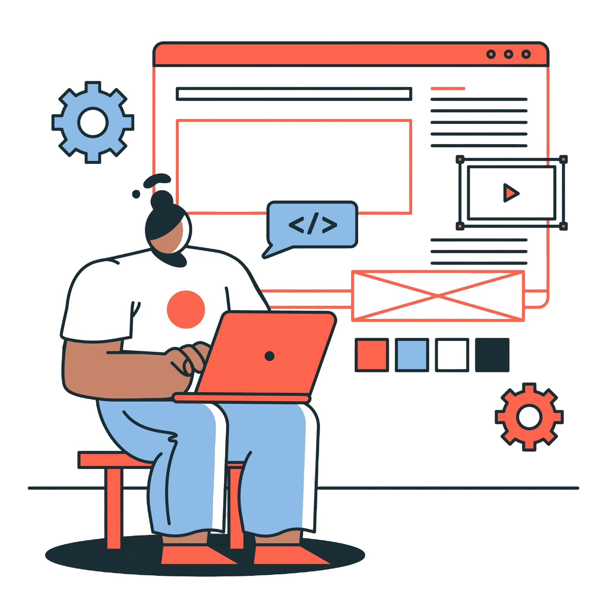 Factors Affecting Development Time of E-Commerce Websites Before we delve into the specific timeframes, let's take a look at the various factors that can affect the development time of e-commerce websites: Project Scope and Complexity: The complexity and scale of your e-commerce website play a significant role in determining the time needed for development. A simple online store with a handful of products will naturally take less time than a complex marketplace with multiple vendors and intricate features. Platform Selection: The choice of e-commerce platform can impact development time. Popular platforms like Shopify, WooCommerce, and Magento offer pre-built solutions that can expedite the process, while custom platforms or heavily customized solutions may require more time. Customization and Design: The level of customization and design intricacy you desire can extend the development timeline. A basic template-based design can be set up relatively quickly, whereas a unique, highly customized design will take longer. Product Catalog Size: The number of products you plan to sell on your e-commerce website affects the time required for data entry, product descriptions, and image uploads. A small catalogue will naturally take less time than a large one. Integration Needs: Integrating third-party services, such as payment gateways, shipping providers, and inventory management systems, can add to the development timeline. The complexity of these integrations and the availability of APIs also impact the process. Content Creation: Content, including product descriptions, images, and marketing materials, can be a time-consuming aspect of e-commerce website development. Creating engaging and informative content is essential for the success of your online store. Testing and Quality Assurance: Rigorous testing and quality assurance are crucial to ensure your e-commerce website functions flawlessly. Testing for usability, security, and compatibility with various devices and browsers is a time-consuming but necessary step. Legal and Compliance Requirements: Complying with legal requirements, such as GDPR, accessibility standards, and industry-specific regulations, may add extra time to your project. Project Team and Resources: The availability and expertise of your development team can significantly affect the timeline. A well-organized team with the right skill set will be more efficient in delivering the project. Project Management: Effective project management can streamline the development process. Having a clear plan, deadlines, and regular communication with your development team can help keep the project on track. Now that we have an understanding of the factors that influence development time, let's move on to the specific timeframes for building different types of e-commerce websites. How Long Does It Take to Build an E-commerce Website?  The time required to build an e-commerce website can vary depending on the complexity of the project. Here are some general timeframes for different types of e-commerce websites: Basic E-commerce Website A basic e-commerce website typically includes essential features such as product listings, shopping cart, payment processing, and user authentication. With the help of template-based e-commerce web builders like Shopify or WooCommerce, you can set up a basic online store in a matter of days. However, if you opt for custom development, it may take around 3 to 5 months to complete the project, considering factors like design customization, content creation, and testing. Moderate E-commerce Website A moderate e-commerce website is larger in scale and complexity, with additional features like integrated content management systems (CMS), blogs, forms, and calendars. Building a moderate e-commerce website may take around 6 to 9 months, as it involves more extensive customization, content creation, and integration of third-party services. Complex E-commerce Website A complex e-commerce website encompasses a wide range of features, including advanced functionalities like recommendation engines, search capabilities, and social media integration. These websites may require custom development from scratch or heavily customized solutions. The development time for complex e-commerce websites can range from 9 months to a year, depending on the specific requirements and level of customization. Type of E-commerce Website Time Required for Development Example Basic E-commerce Website Days to 3-5 months Shopify, WooCommerce Moderate E-commerce Website 6 to 9 months Magento, BigCommerce Complex E-commerce Website 9 months to 1 year Amazon, Alibaba It's important to note that these timeframes are estimates and can vary based on the factors mentioned earlier. Additionally, the availability of resources and the efficiency of project management can also impact the development timeline.