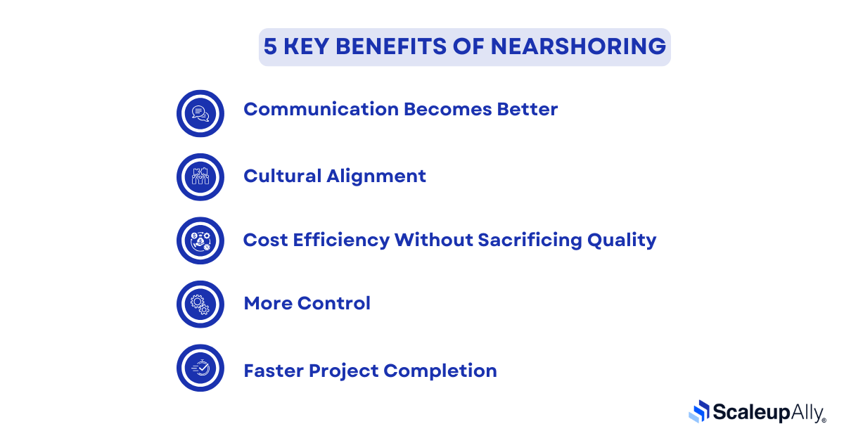 Benefits of Nearshoring