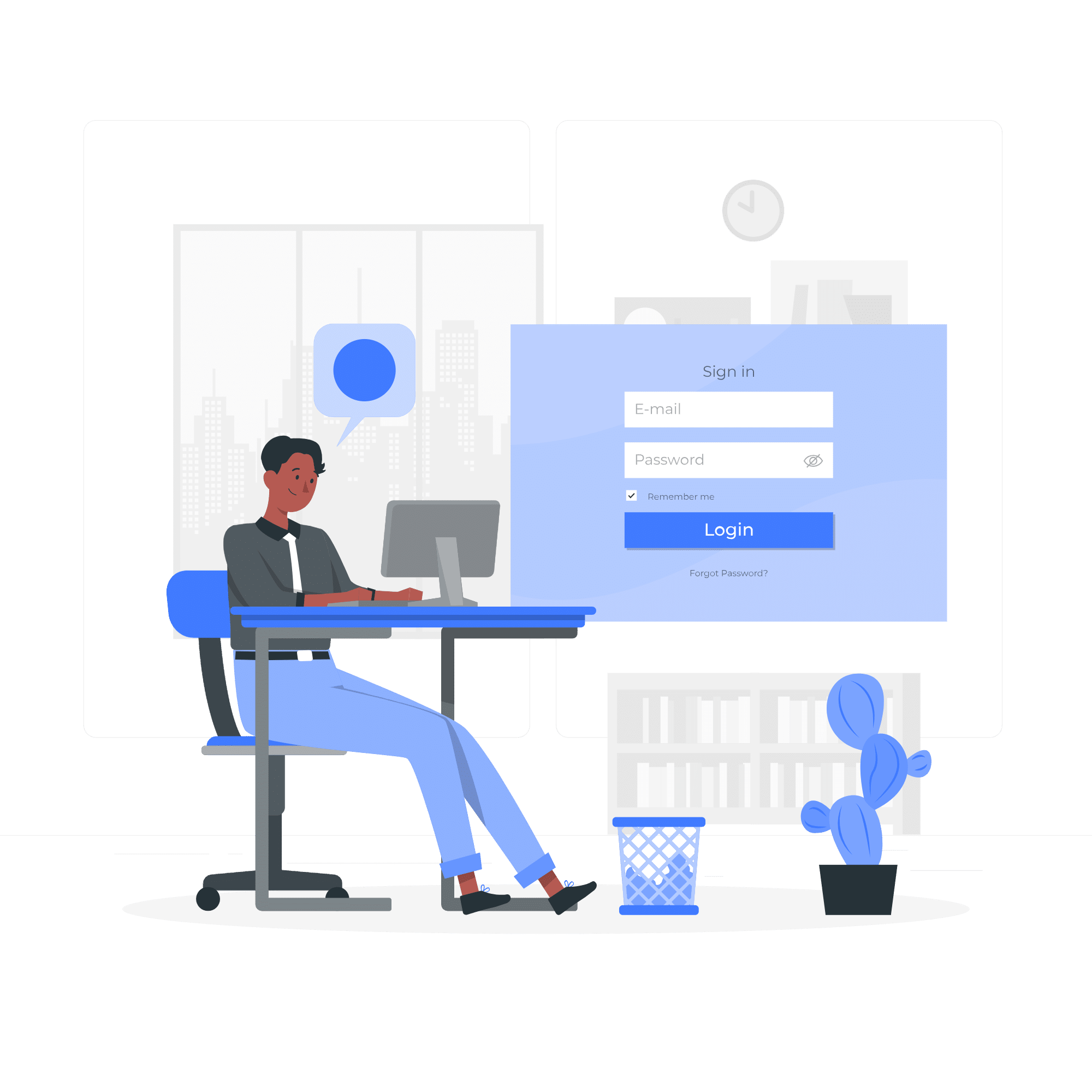 Computer login-rafiki