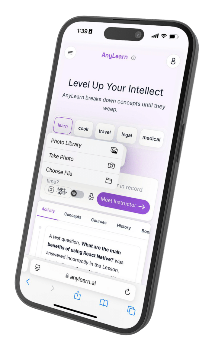 Upload Anylearn mobile
