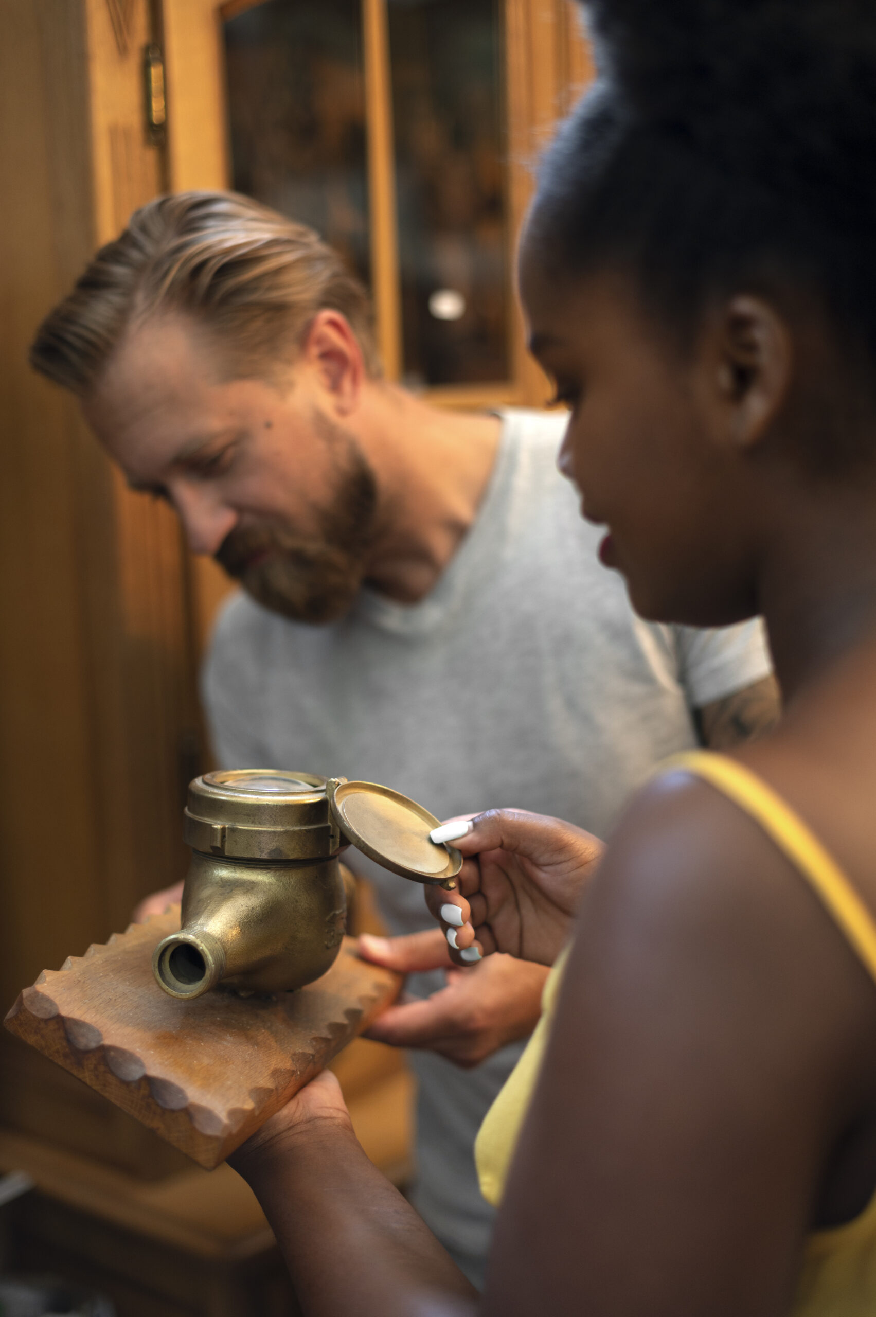 side-view-people-looking-old-item